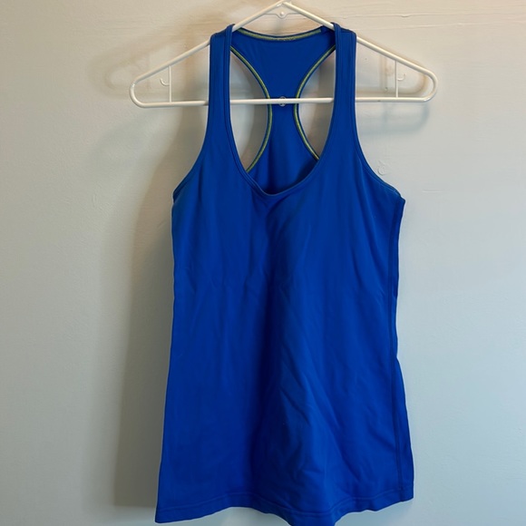 lululemon athletica Tops - Lululemon blue tank top